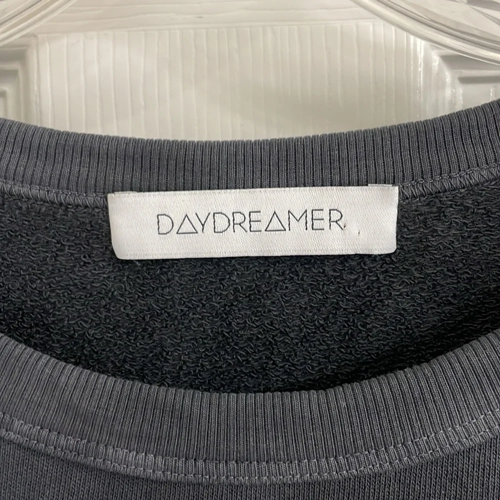 Daydreamer Flying V Varsity Tie Dye Crew Sweatshirt Size Small - Picture 3 of 4